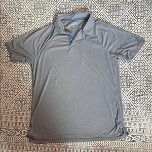Zella Men's Steel Gray Polo Shirt